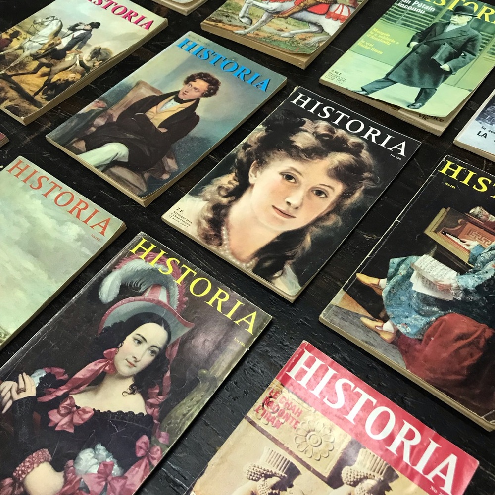 Vintage Historia Magazine Collection